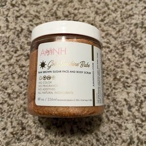 Aminnah Gold Sunshine Babe Sugar Face & Body Scrub